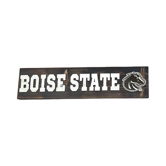 Boise State Broncos Timeless Etchings "Boise State" Wooden Sign