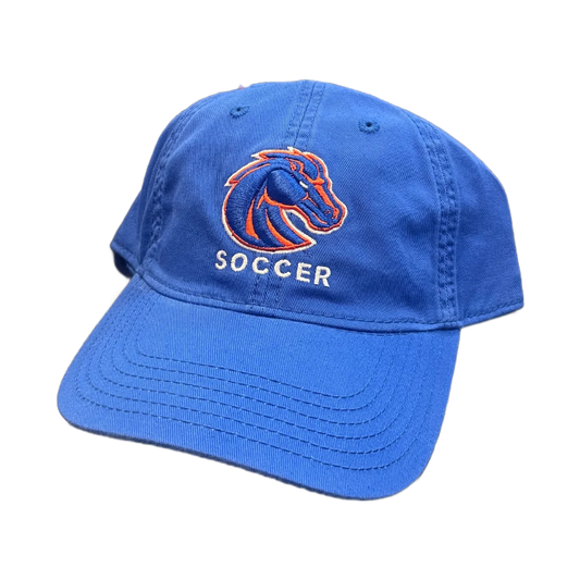 Boise State Broncos Legacy Soccer Adjustable Hat (Blue)
