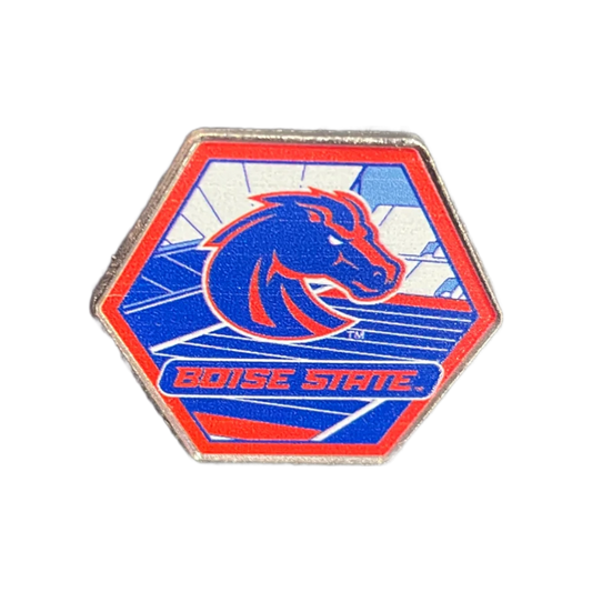 Boise State Broncos Aminco The Blue Pin (Blue/Orange)