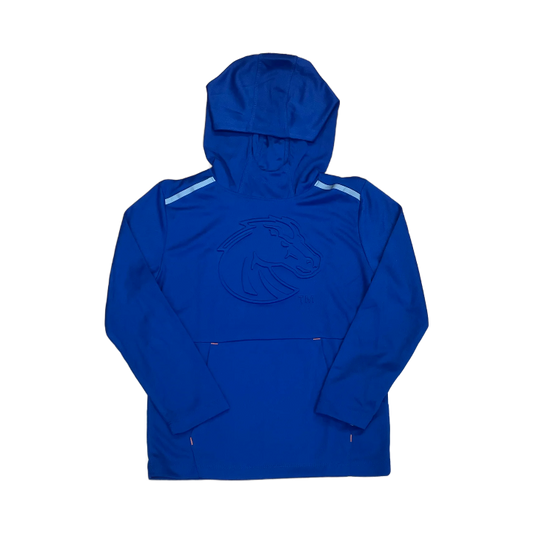 Boise State Broncos Gen2 Kids Dri-Fit Long Sleeve Hoodie (Blue)