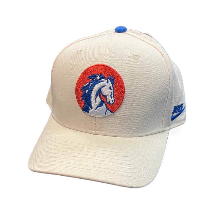 Boise State Broncos Nike Rise Snapback Hat (Cream)