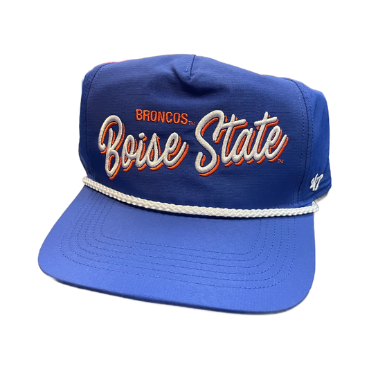 Boise State Broncos 47Brand Hitch Rope Snapback Hat (Blue)