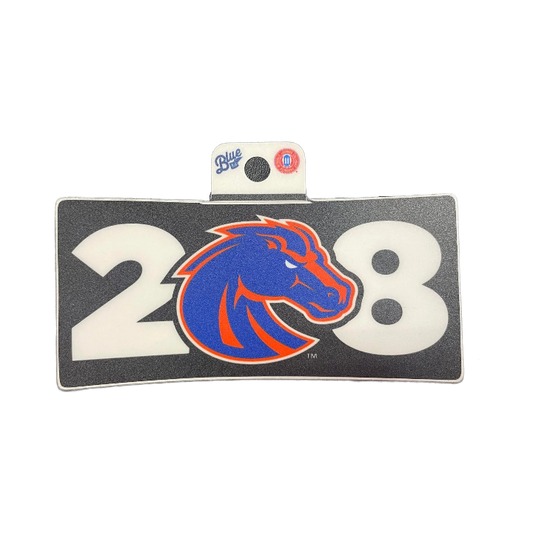 Boise State Broncos Blue84 208 Sticker (Black)