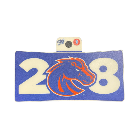 Boise State Broncos Blue84 208 Sticker (Blue)