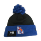 Boise State Broncos New Era Retro Pom Beanie (Black/Blue)