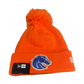 Boise State Broncos New Era Bronco Pom Beanie (Orange)