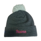 Boise State Broncos New Era Throwback Pom Beanie (Charcoal)