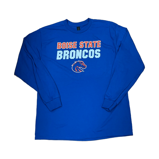 Boise State Broncos Select Men's '25 Gameday Long Sleeve T-Shirt (Blue)