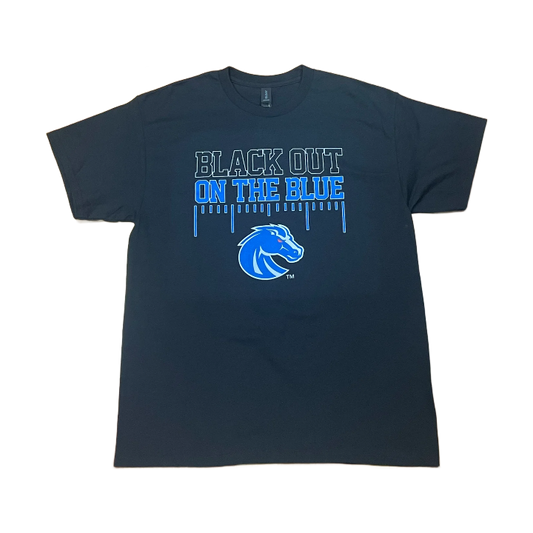 Boise State Broncos Select Men's "Black Out" T-Shirt (Black)