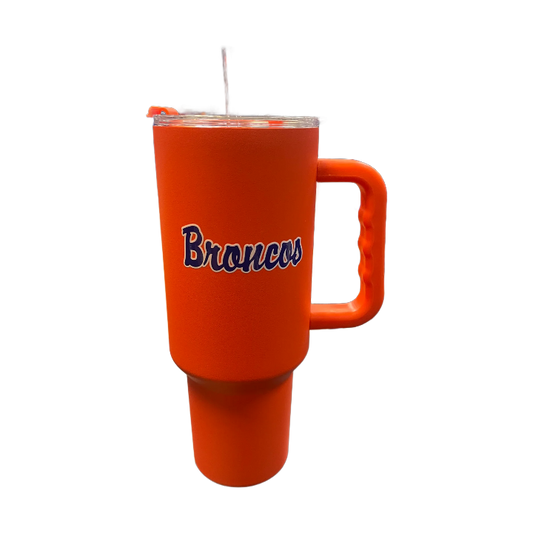 Boise State Broncos Logo Brands Vintage Tumbler (Orange)