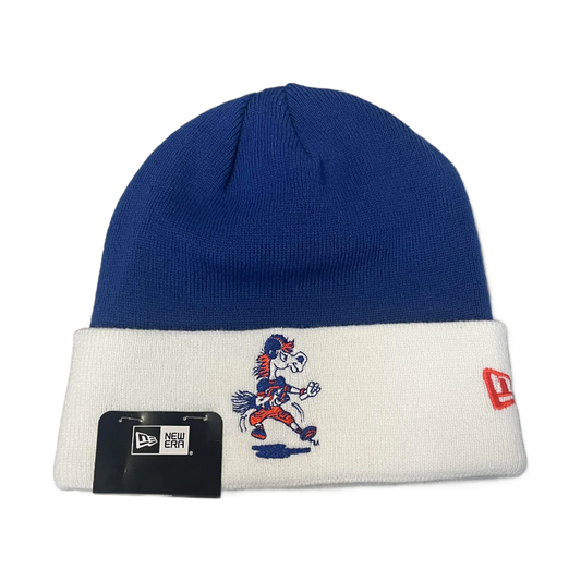 Boise State Broncos New Era Puddle Jumper Beanie (Blue/White)