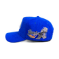 Boise State Broncos Woodn Grail Suede A-Frame Snapback Hat (Blue)