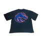 Boise State Broncos Woodn Grail Men's Oversized T-Shirt (Black)