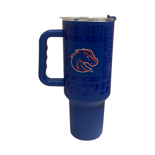 Boise State Broncos Logo Brands 40oz Tumbler (Blue)