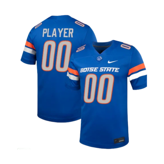 Boise State Broncos Nike Men's Customizable Football Jersey (Blue)