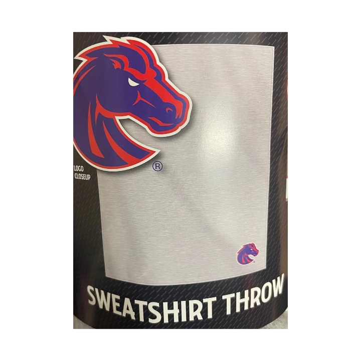 Boise State Broncos The Northwest Group Sweatshirt Throw (Grey)