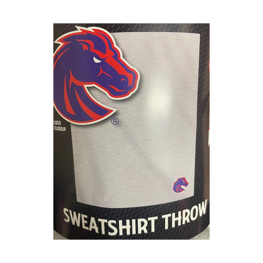 Boise State Broncos The Northwest Group Sweatshirt Throw (Grey)