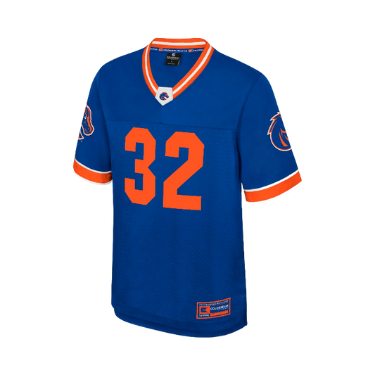 Boise State Broncos Colosseum Men's Bronco Football Fan Jersey (Blue)
