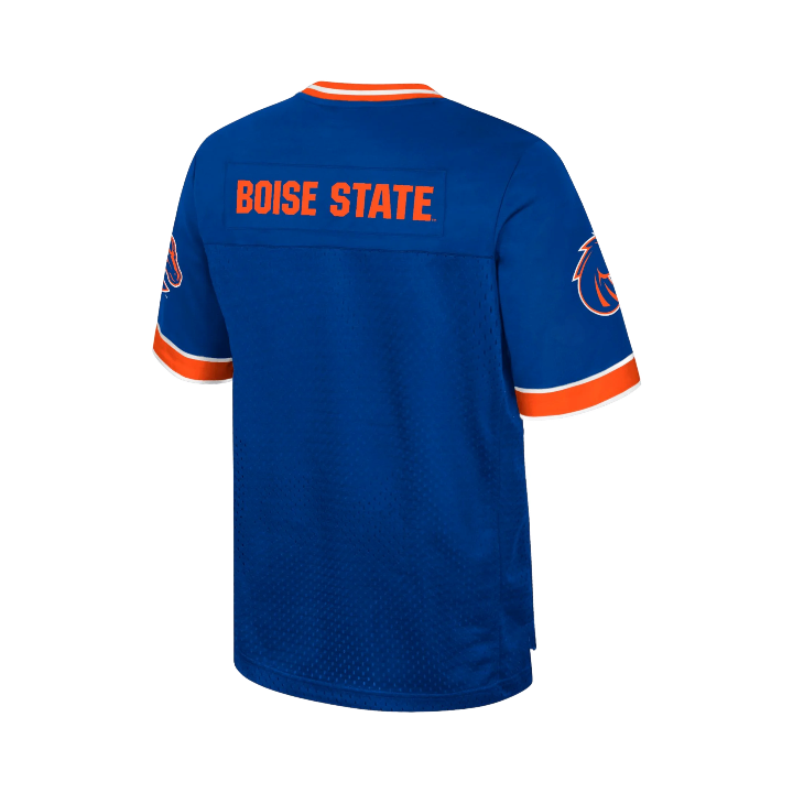 Boise State Broncos Colosseum Men's Bronco Football Fan Jersey (Blue)