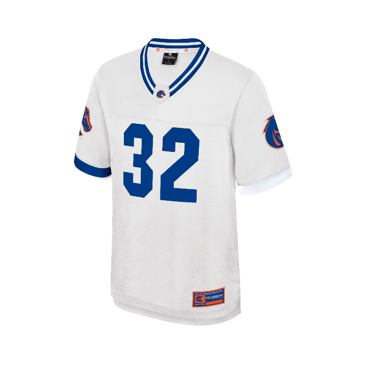 Boise State Broncos Colosseum Men's Bronco Football Fan Jersey (White)