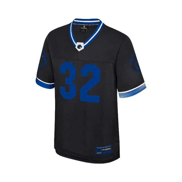 Boise State Broncos Colosseum Men's Bronco Football Fan Jersey (Black)
