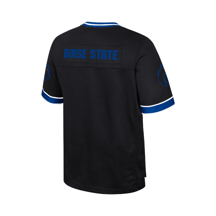 Boise State Broncos Colosseum Men's Bronco Football Fan Jersey (Black)
