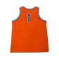 Boise State Broncos Nike Men's Retro #1 Basketball Jersey (Orange)