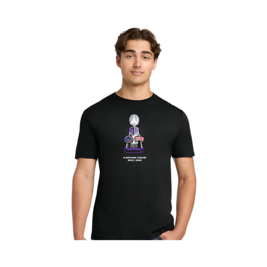 2025 Mountain West Championship Men's Trophy T-Shirt (Black)