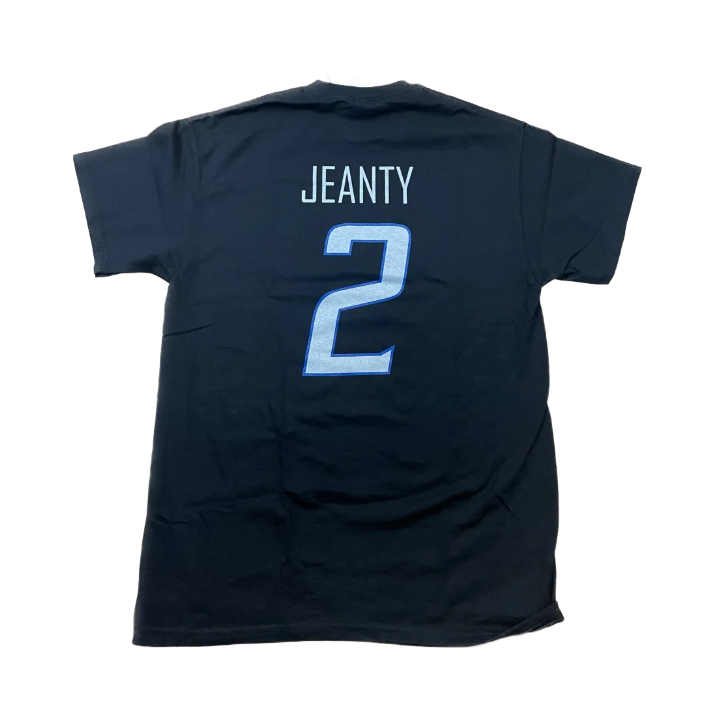 Boise State Broncos Select Men's "Jeanty" Name and Number Football Tee (Black)