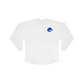 Boise State Broncos Women's Spirit Jersey Oversized Long Sleeve T-Shirt (White)