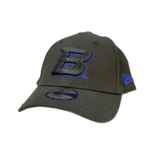 Boise State Broncos Youth New Era "B" 39Thirty Flex Fit Hat (Black)