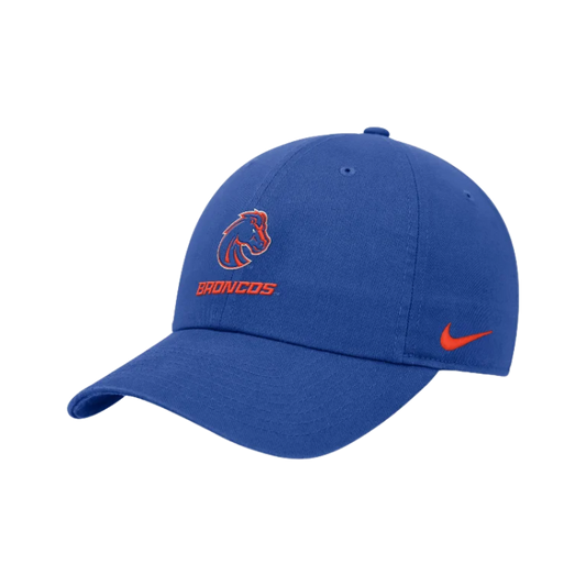 Boise State Broncos Nike Club "Broncos" Adjustable Hat (Blue)