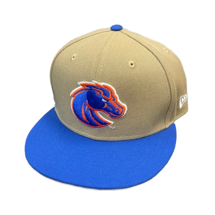 Boise State Broncos New Era 59Fifty Fitted Hat (Brown/Blue)