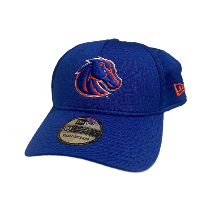 Boise State Broncos New Era Ripple 39Thirty Flex Fit Hat (Blue)