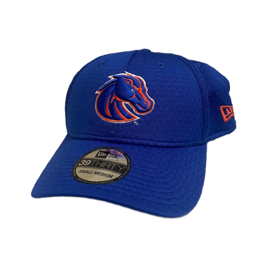 Boise State Broncos New Era Ripple 39Thirty Flex Fit Hat (Blue)
