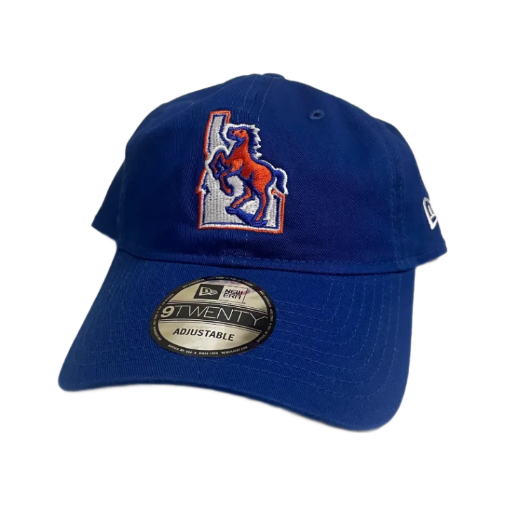 Boise State Broncos New Era Vault 9Twenty Adjustable Hat (Blue)