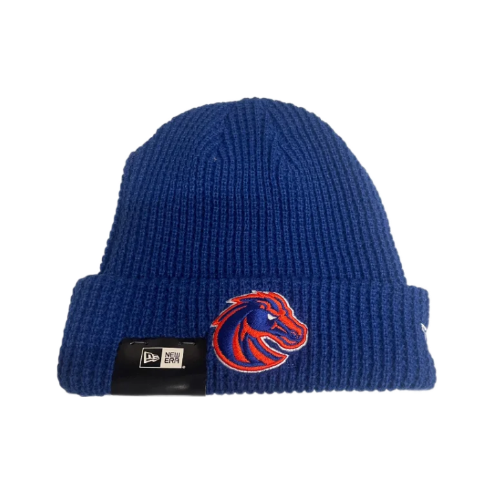 Boise State Broncos New Era Textured Beanie (Blue)