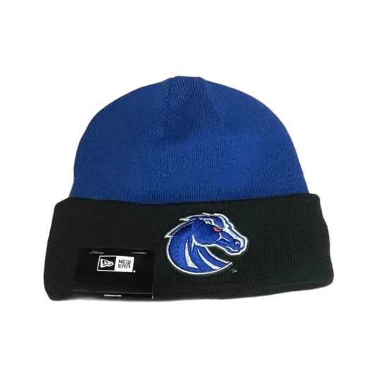 Boise State Broncos New Era Bronco Beanie (Blue/Black)