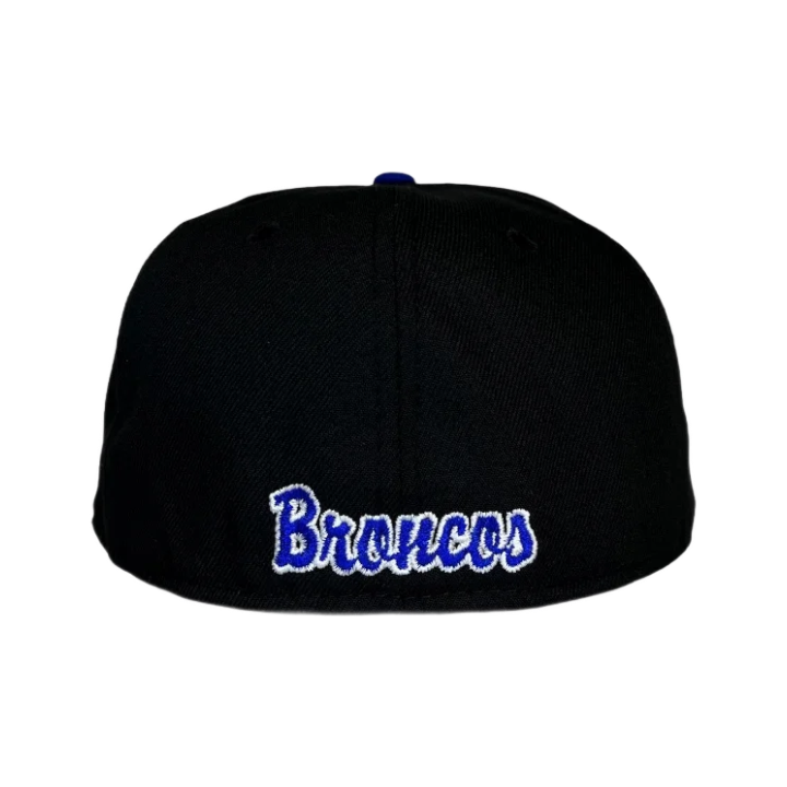 Boise State Broncos New Era Vault Horse Jeanty 59Fifty Fitted Hat (Black/Blue)