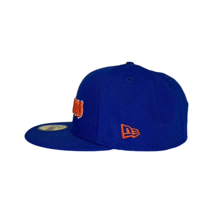 Boise State Broncos New Era Script 59Fifty Fitted Hat (Blue)
