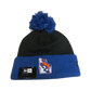 Boise State Broncos New Era Retro Pom Beanie (Black/Blue)