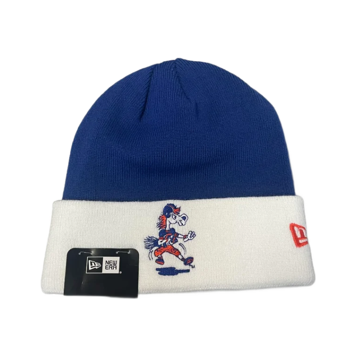 Boise State Broncos New Era Puddle Jumper Beanie (Blue/White)
