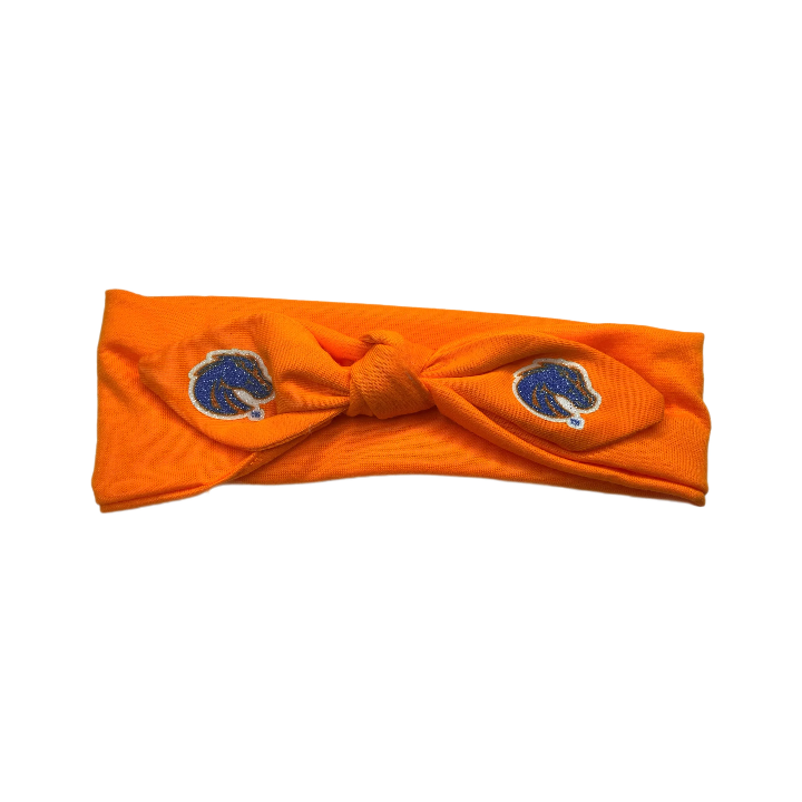 Boise State Broncos USA Bows Head Band (Orange)