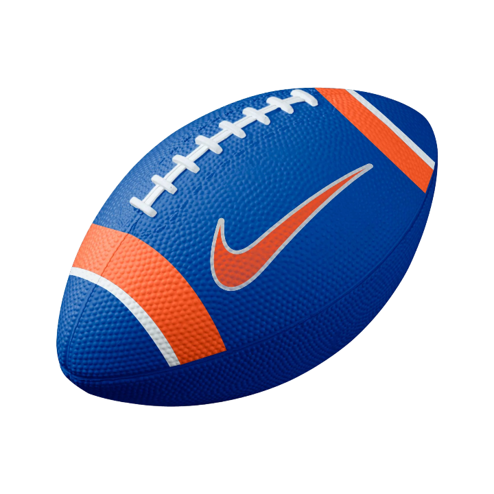 Boise State Broncos Nike Mini Rubber Football Football (Blue)