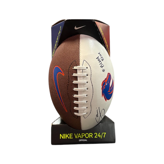Boise State Broncos Nike Scott Matlock Autographed Football (Brown)