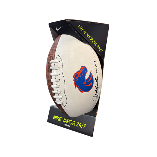 Boise State Broncos Nike George Holani Autographed Football (Brown)