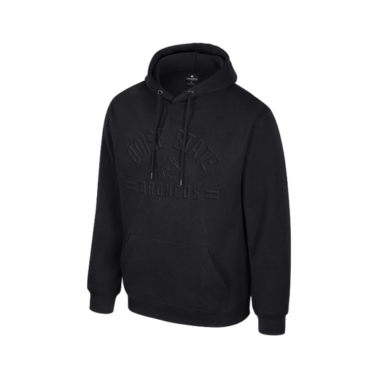 Boise State Broncos Men's Colosseum Tonal Hoodie (Black)