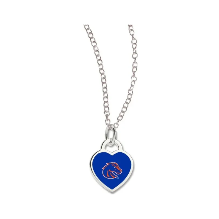 Boise State Broncos Wincraft Heart Charm Necklace (Blue) (Copy)