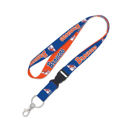 Boise State Broncos Wincraft Vault Lanyard (Blue/Orange)