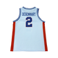 Boise State Broncos Men's Retro Brand Degenhart #2 Jersey (White)